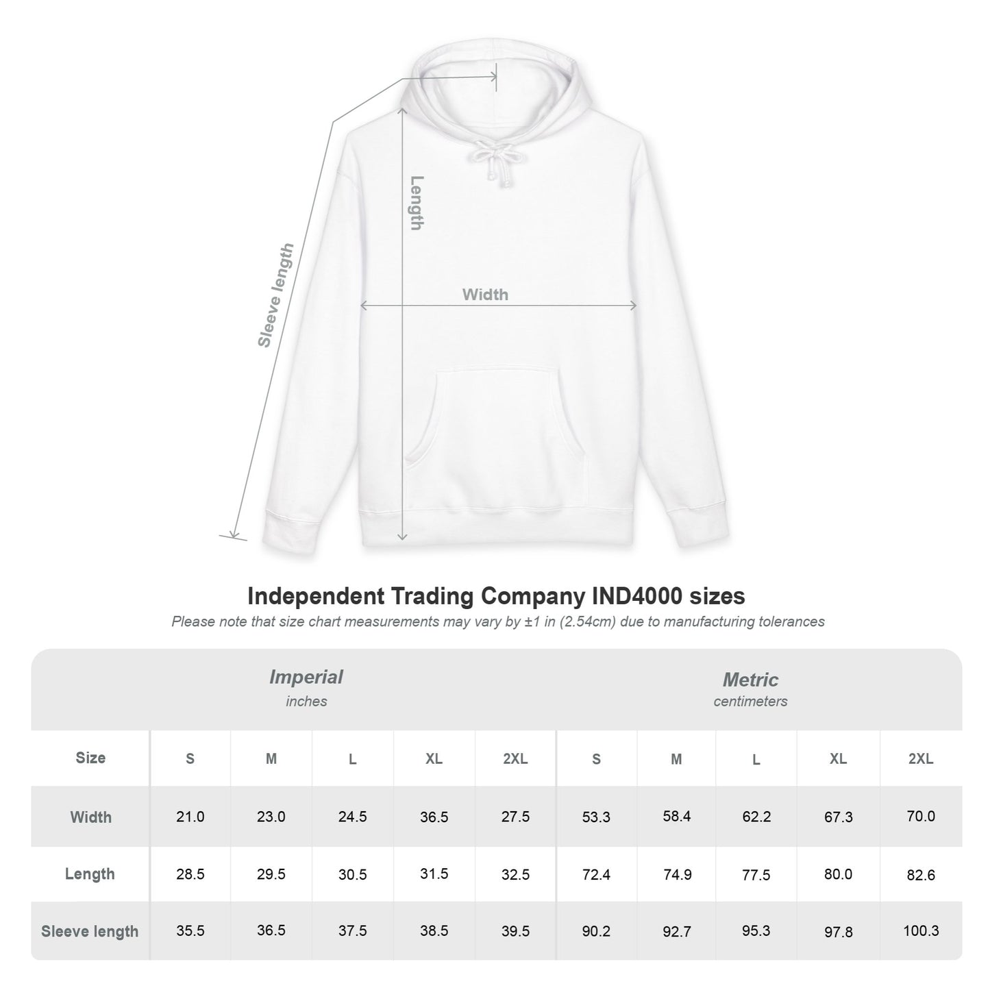 NEXT-REP "No Excuses" Heavyweight Hoodie